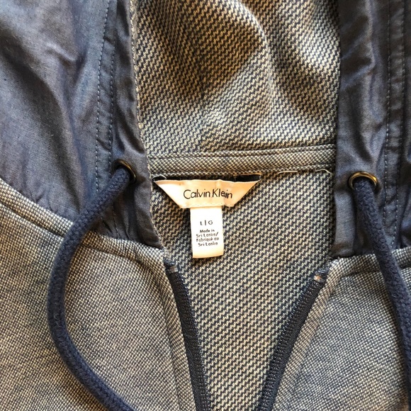 Calving Klein zip up hoodie. - Picture 3 of 3